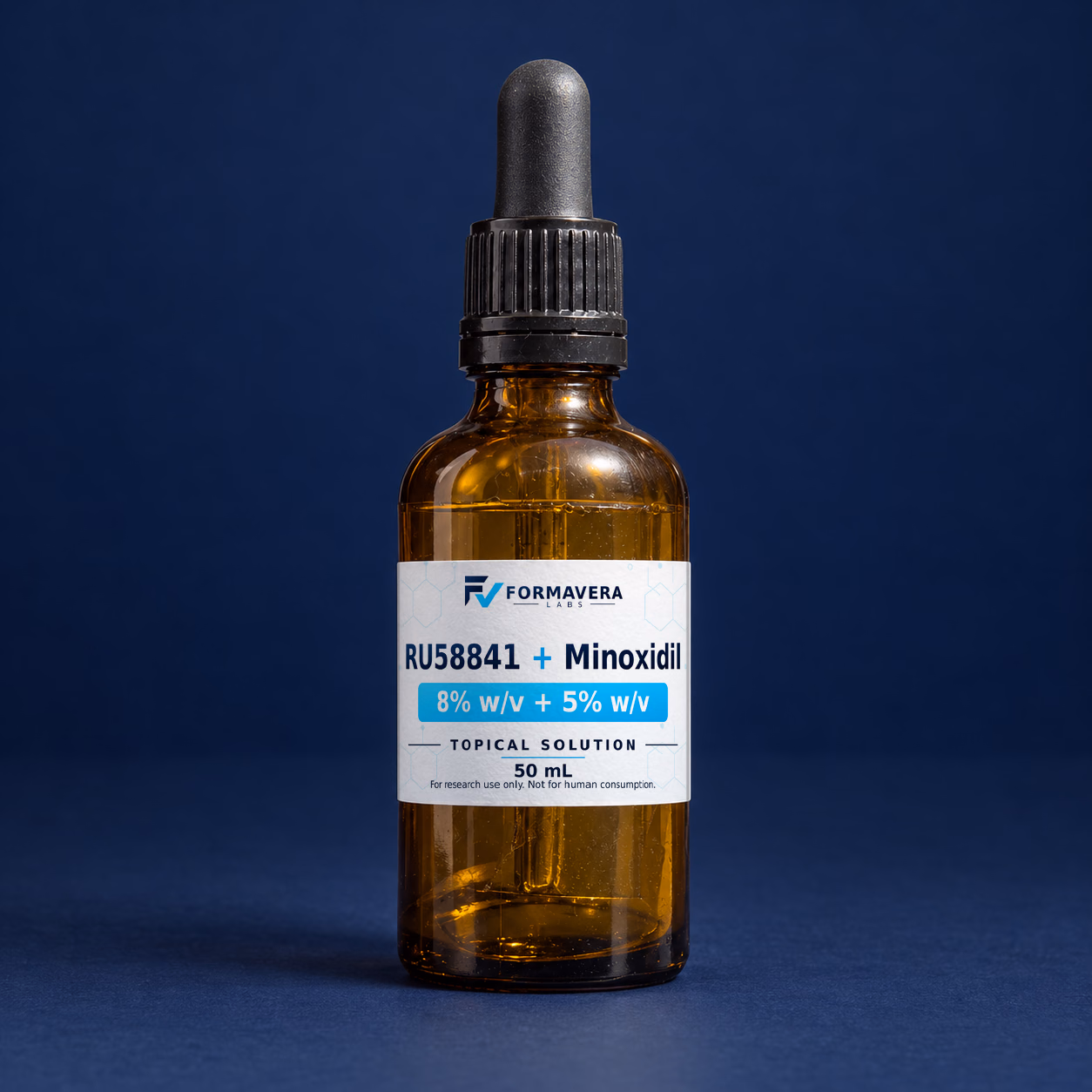 RU58841 8% + Minoxidil 5% product packshot